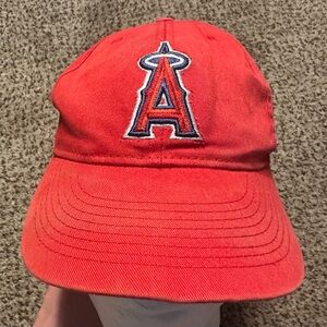 Red Kids Angeles Baseball Cap